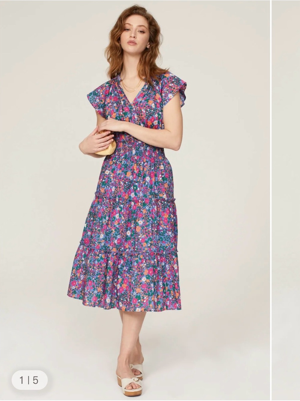 Rails Amellia Dress Leilani Floral Small